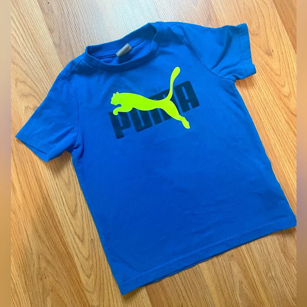 4T BOY PUMA TRACKSUIT FULL ZIP UP HOODIE TEE AND SWEATPANTS 3 PIECE MATCHING SET - Picture 7 of 13